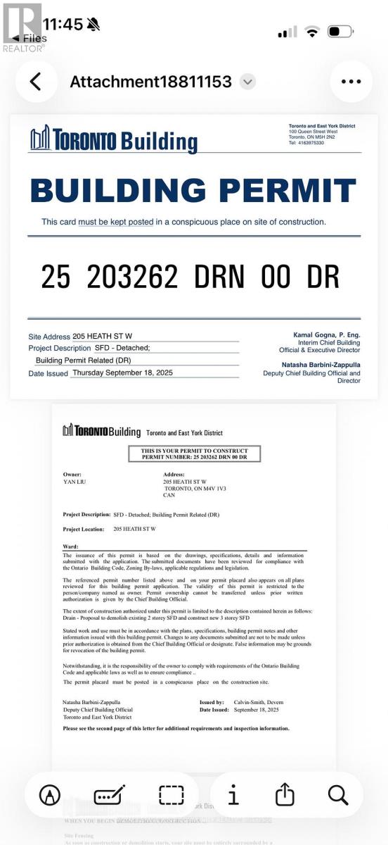 205 Heath Street W, Toronto, Ontario  M4V 1V3 - Photo 3 - C12642522