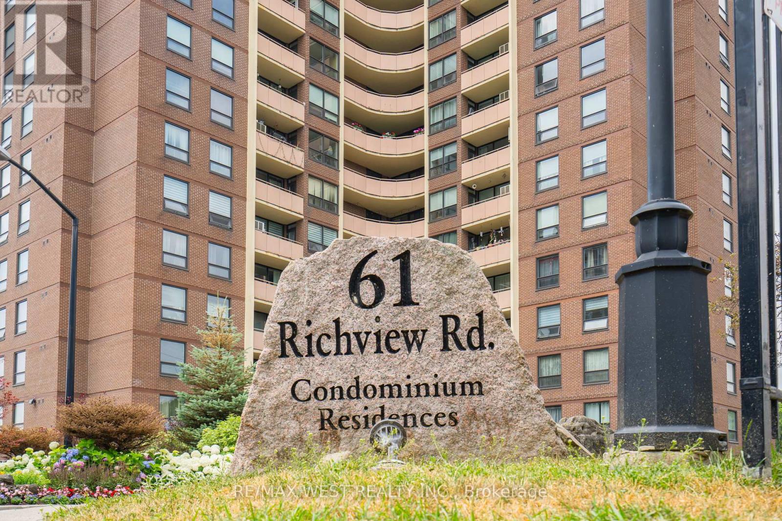 1603 - 61 RICHVIEW ROAD, Toronto, Ontario