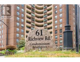 1603 - 61 RICHVIEW ROAD, Toronto, Ontario
