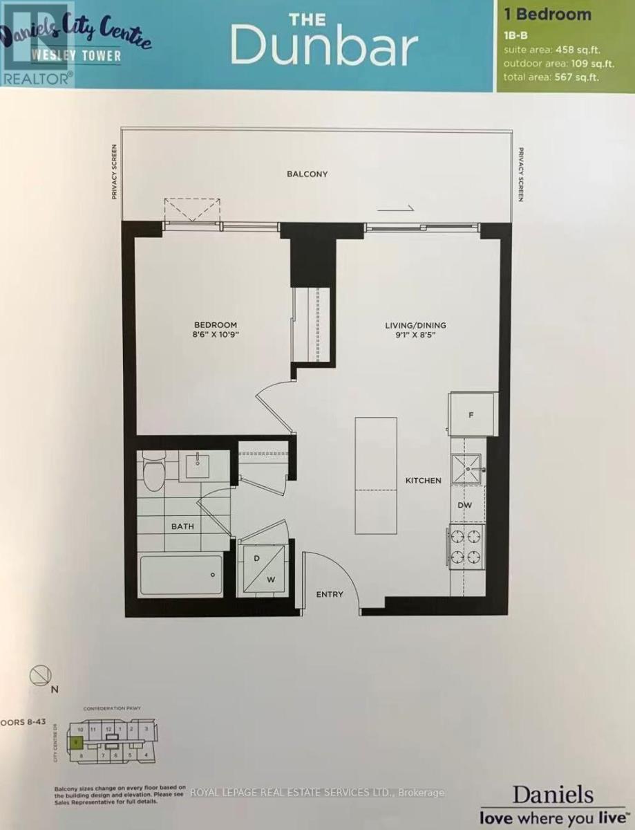 3009 - 4065 Confederation Parkway, Mississauga, Ontario  L5M 0L4 - Photo 22 - W12783392