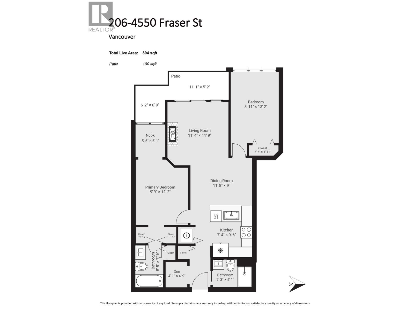 206 4550 Fraser Street, Vancouver, British Columbia  V5V 4G8 - Photo 23 - R3089346