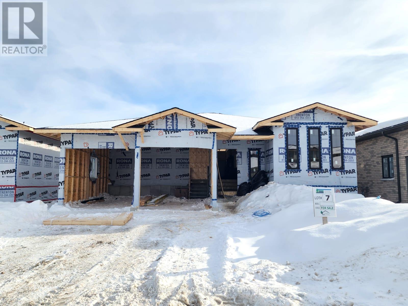 LOT 7 - 14 PARKLAND CIRCLE, Quinte West, Ontario