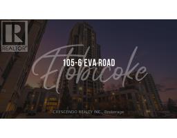 105 - 6 EVA ROAD, Toronto, Ontario
