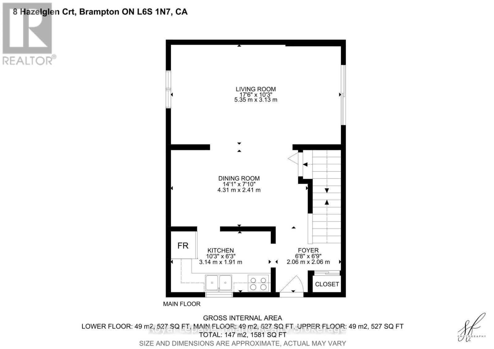 8 Hazelglen Court S, Brampton, Ontario  L6S 1N7 - Photo 35 - W12785888