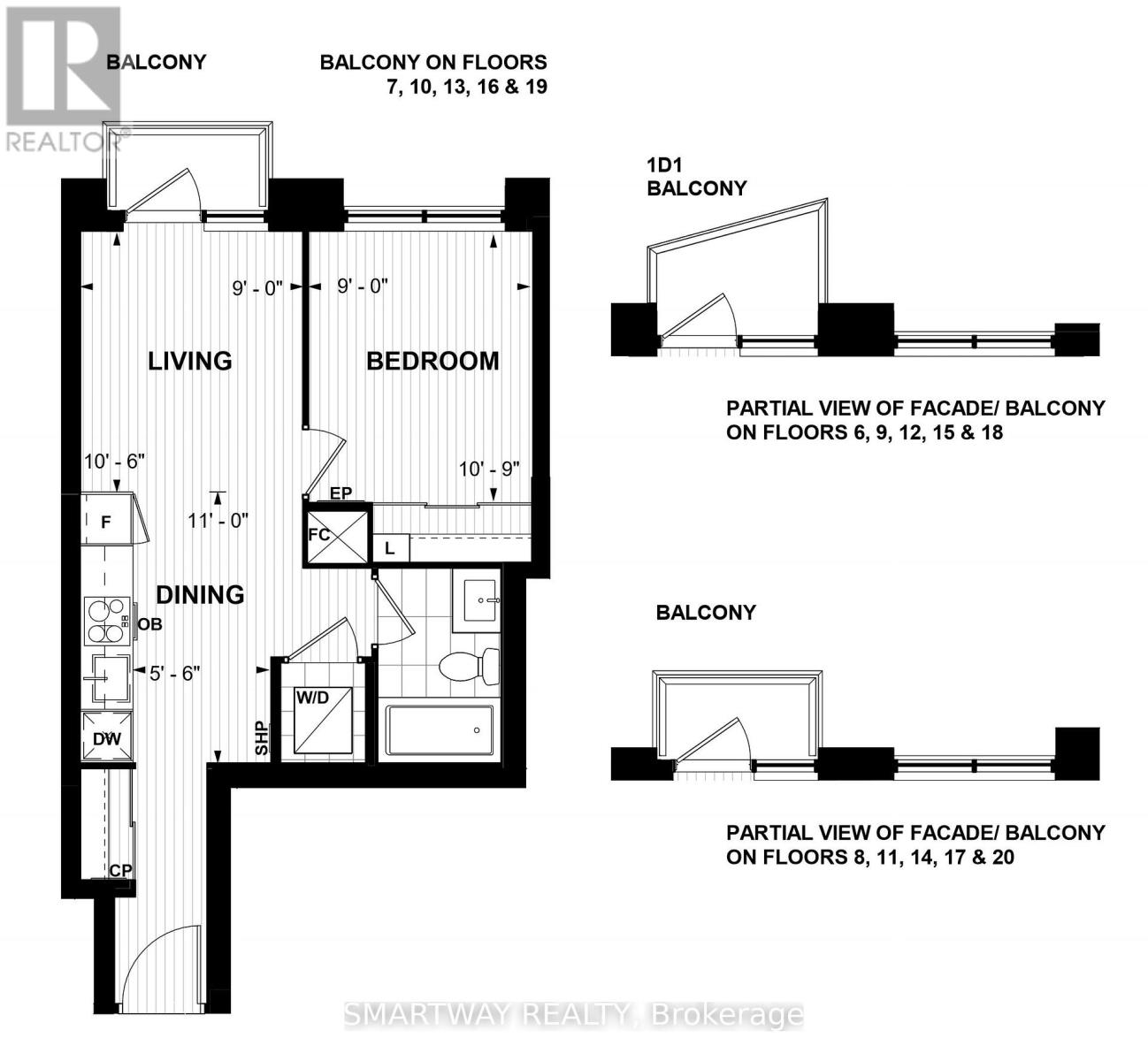 1511 - 60 Central Park Roadway, Toronto, Ontario  M9A 0E6 - Photo 28 - W12786546