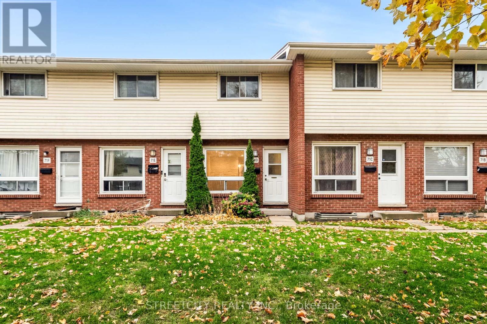 D - 71 WELLESLEY CRESCENT, London East, Ontario