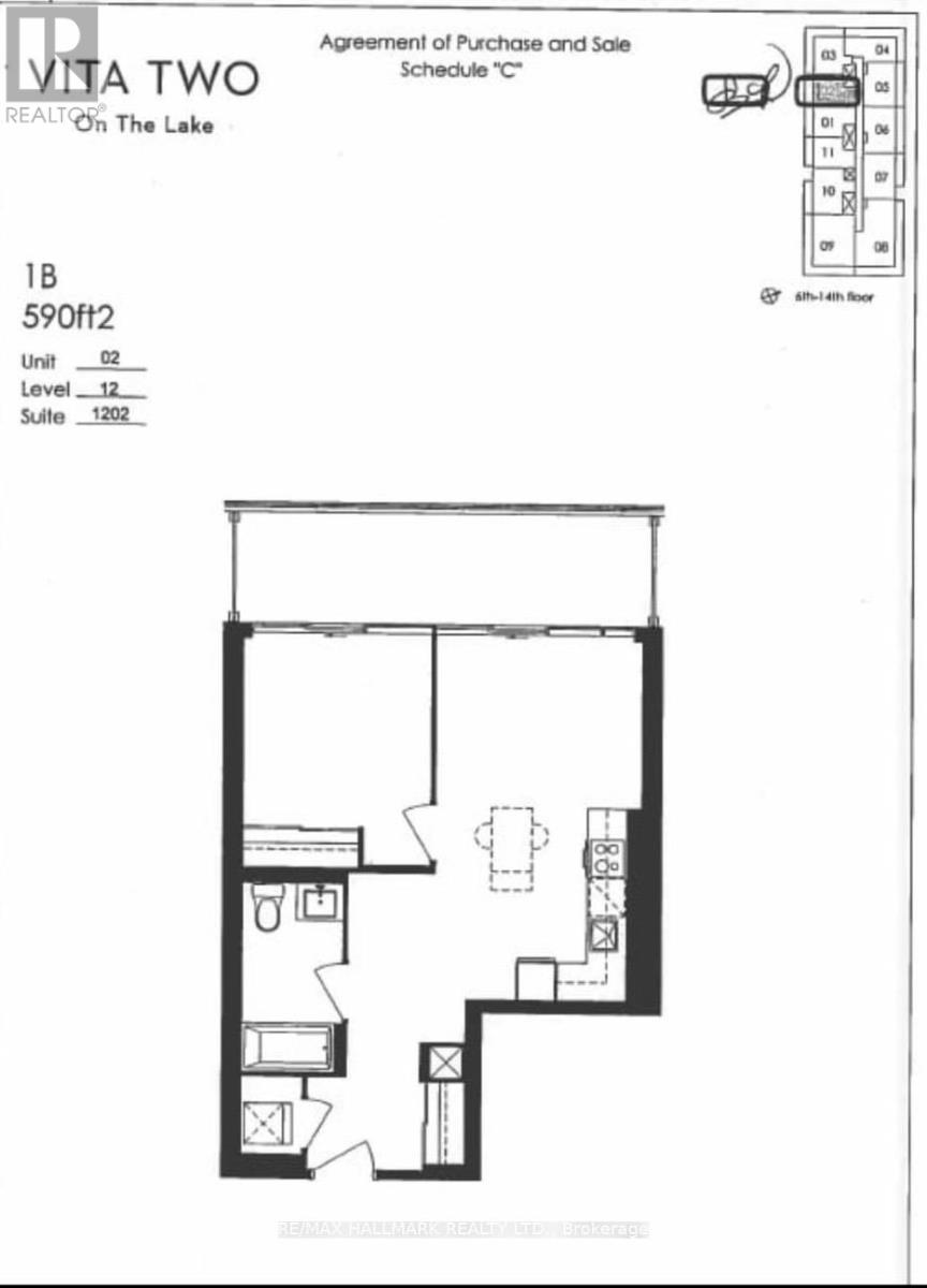 1202 - 65 Anne Craig Drive, Toronto, Ontario  M8V 0G3 - Photo 38 - W12771290