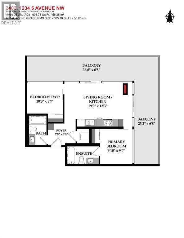 2402, 1234 5 Avenue Nw, Calgary, Alberta  T3M 3S5 - Photo 23 - A2277280