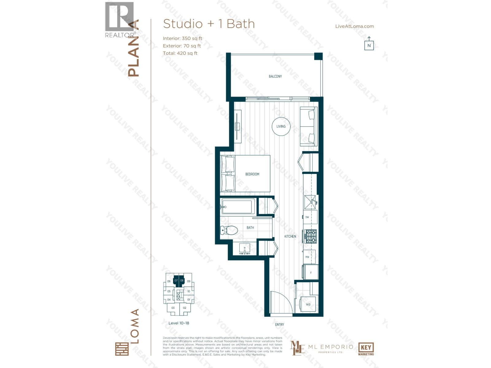 1008 901 Lougheed Highway, Coquitlam, British Columbia  V3K 3T3 - Photo 24 - R3087631