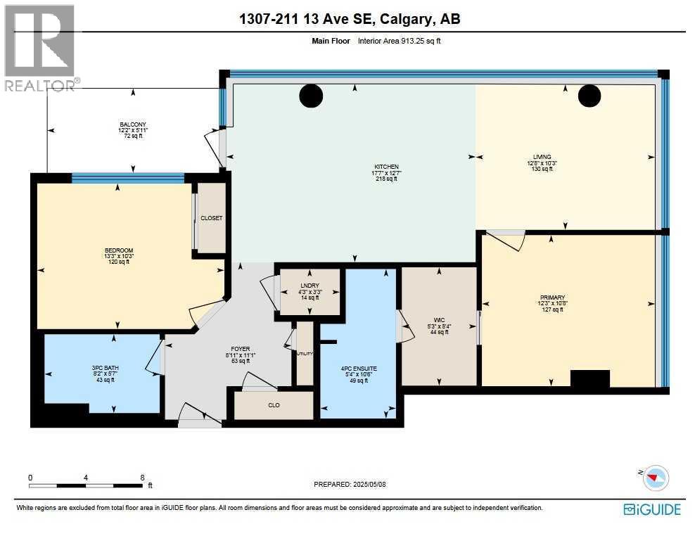 1307, 211 13 Avenue Se, Calgary, Alberta  T2G 1E1 - Photo 42 - A2276419