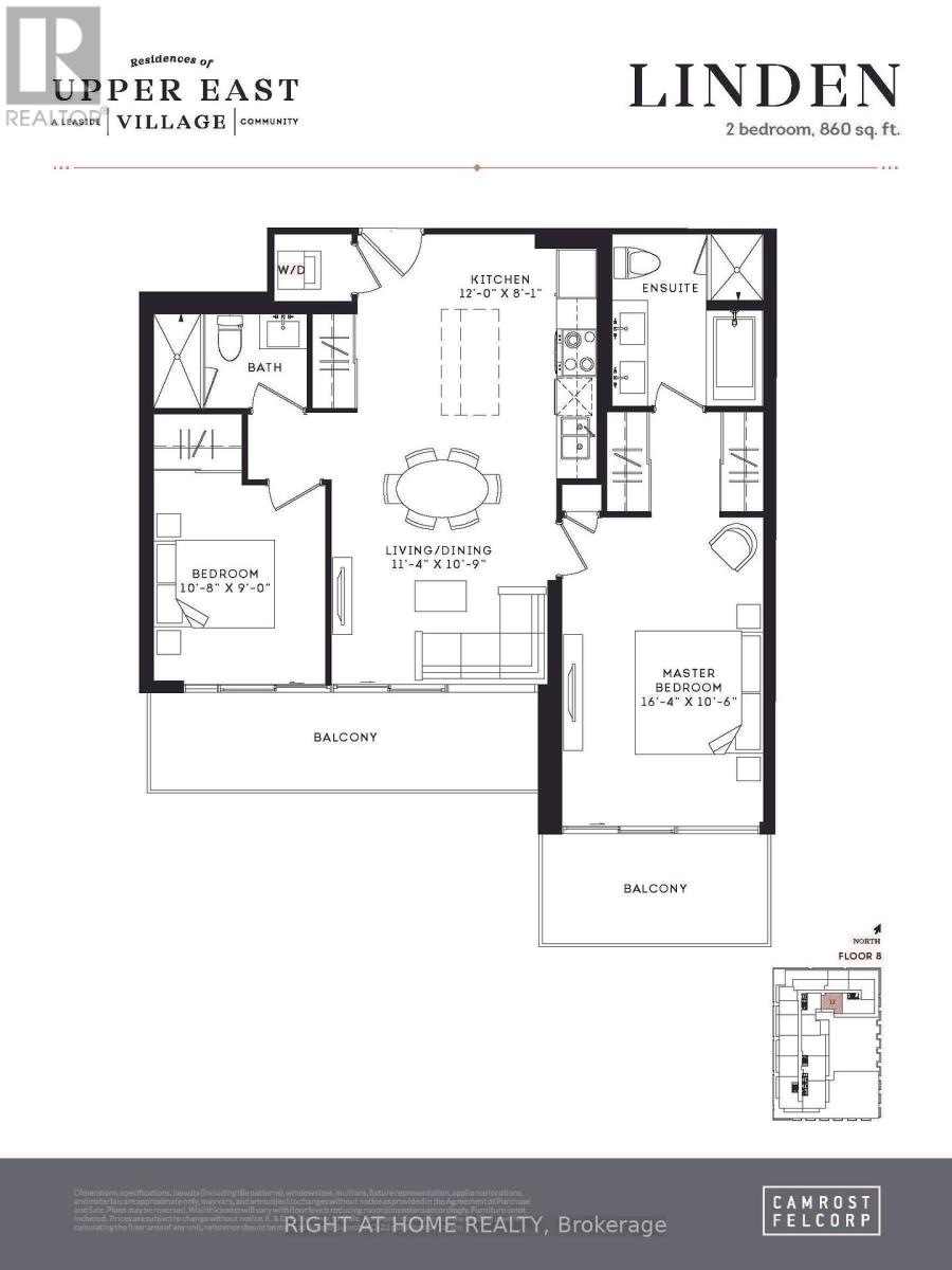 812 - 33 Frederick Todd Way, Toronto, Ontario  M4G 0C9 - Photo 16 - C12788730