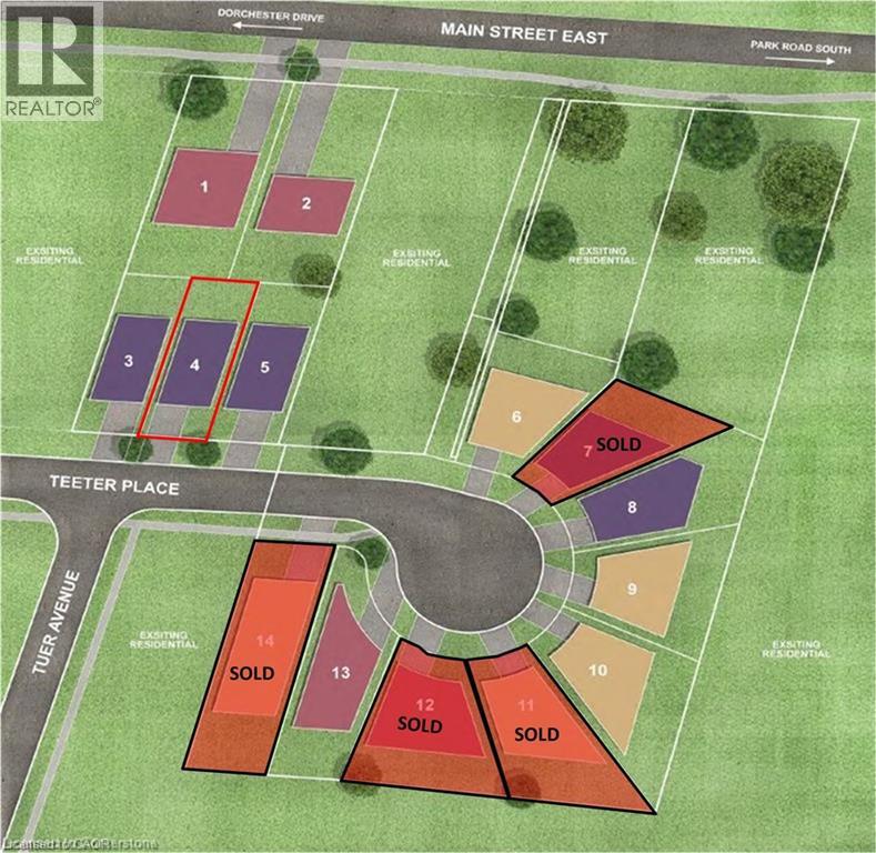 13 TEETER Place Unit# Lot 4, Grimsby, Ontario