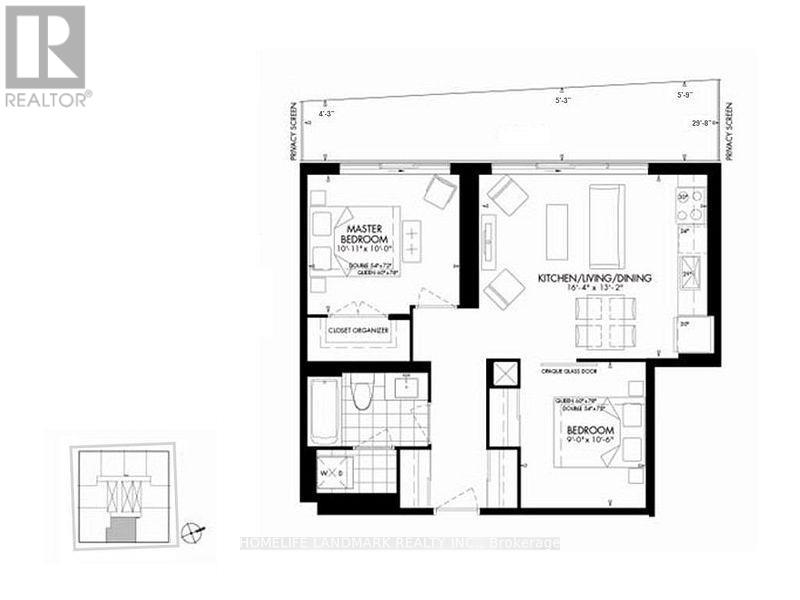 3902 - 56 Annie Craig Drive, Toronto, Ontario  M8V 0C8 - Photo 7 - W12788984