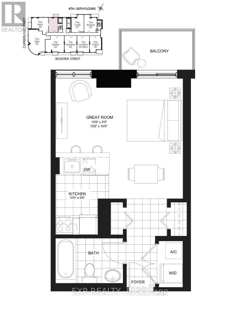 2208 - 242 Rideau Street, Ottawa, Ontario  K1N 0B7 - Photo 15 - X12789066