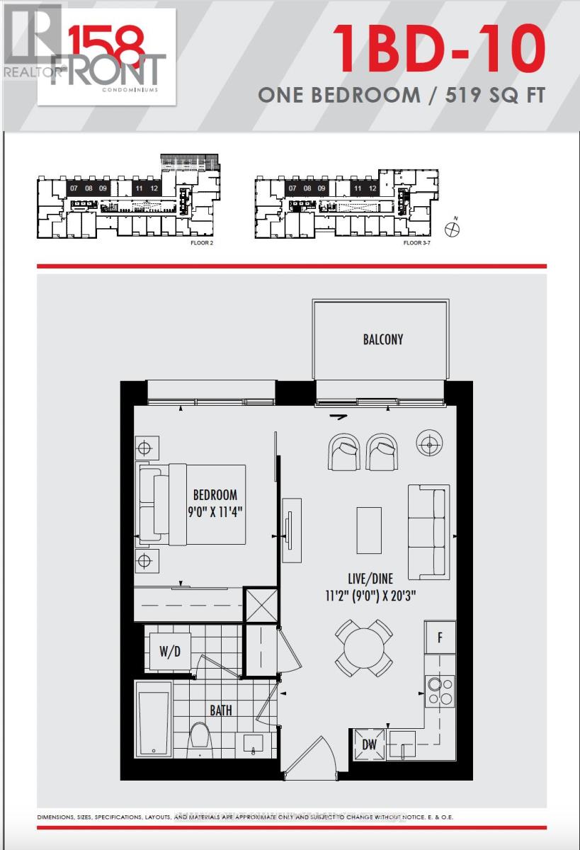 608 - 158 FRONT STREET, Toronto, Ontario