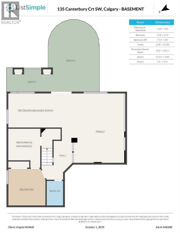 135 Canterbury Court Sw, Calgary, Alberta  T2W 6C1 - Photo 49 - A2261577