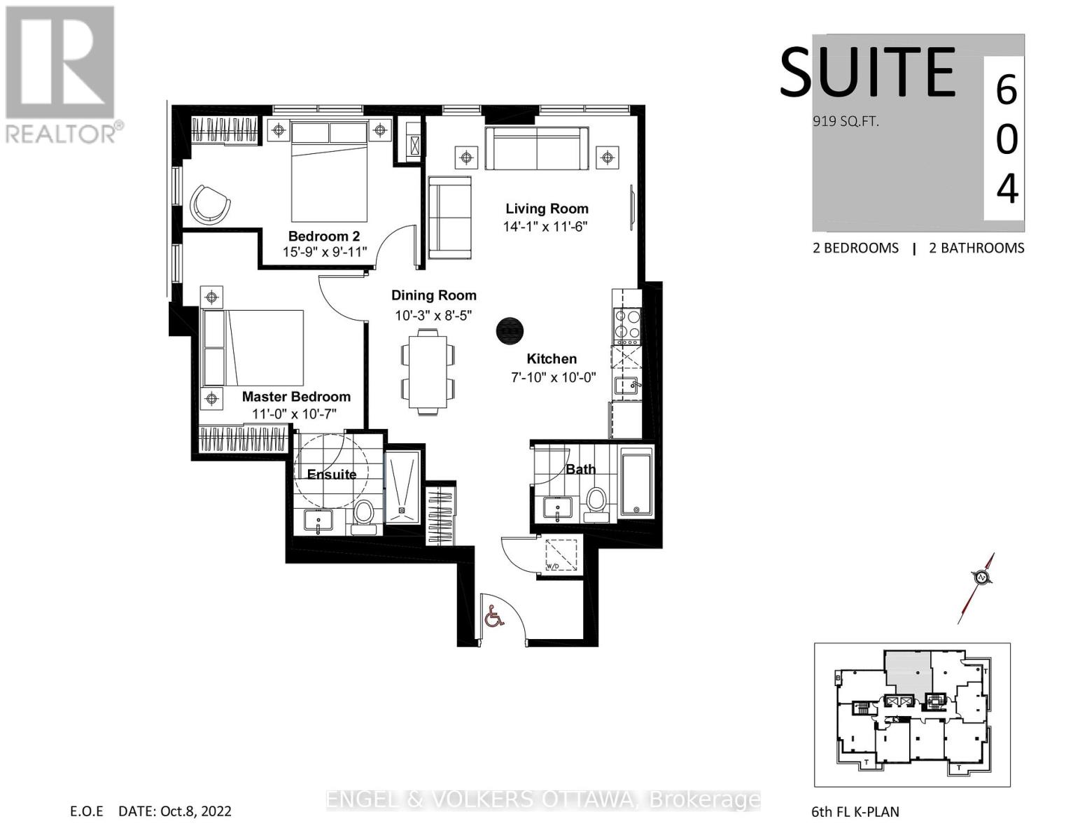 604 - 280 O'connor Street, Ottawa, Ontario  K2P 1R5 - Photo 22 - X12789542