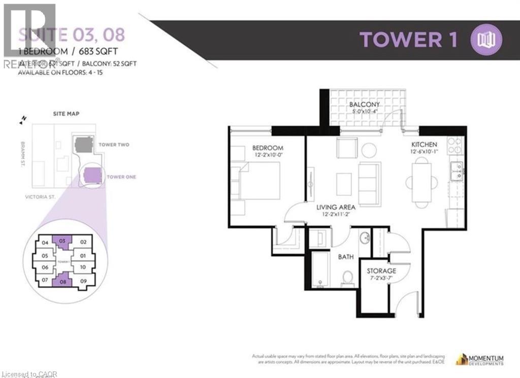 100 Garment Street Unit# 1508, Kitchener, Ontario  N2G 0C3 - Photo 17 - 40805313