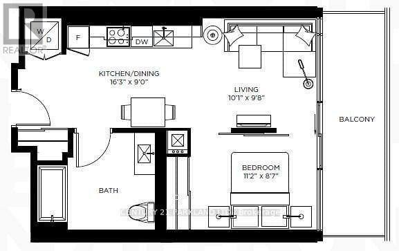 3406 - 290 Adelaide Street W, Toronto, Ontario  M5V 1P6 - Photo 4 - C12790096