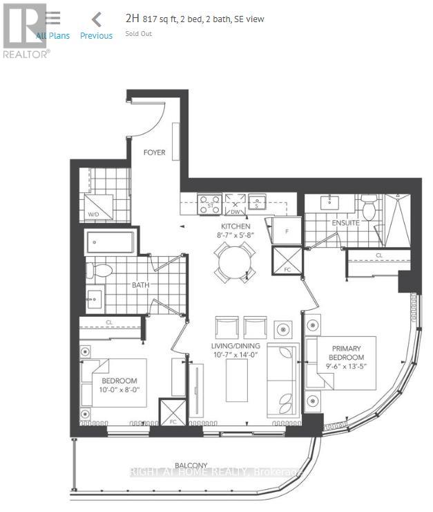 1205 - 1010 SANDY BEACH ROAD, pickering (bay ridges), Ontario