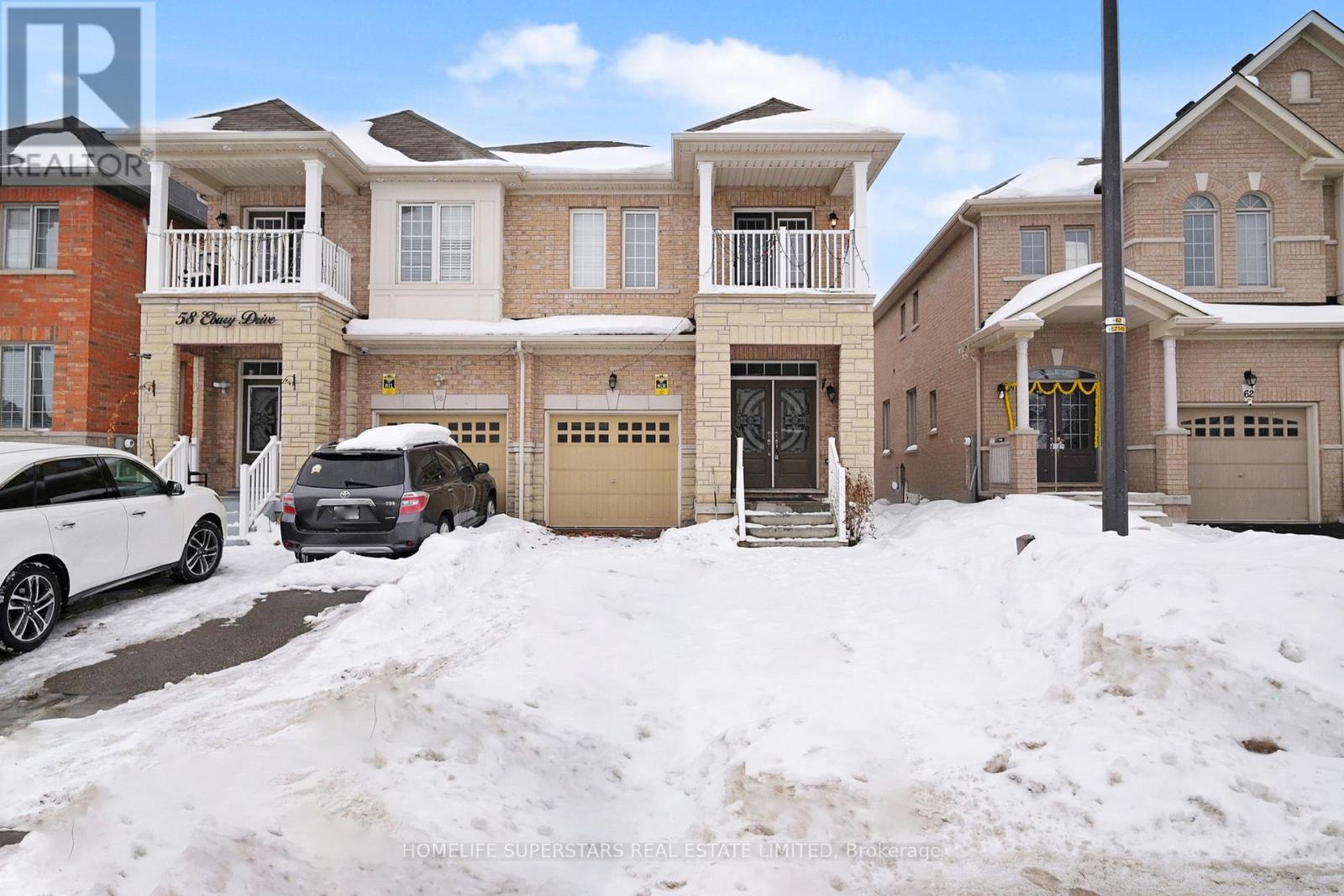 60 EBURY DRIVE, brampton (credit valley), Ontario
