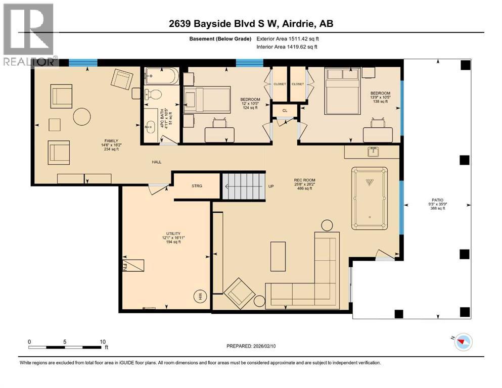 2639 Bayside Boulevard Sw, Airdrie, Alberta  T4B 5K6 - Photo 36 - A2281971