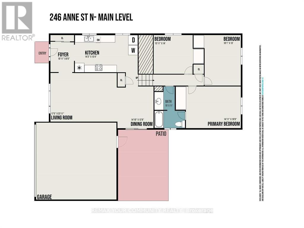 Main Floor - 246 Anne Street N, Barrie, Ontario  L4N 4X5 - Photo 18 - S12790664