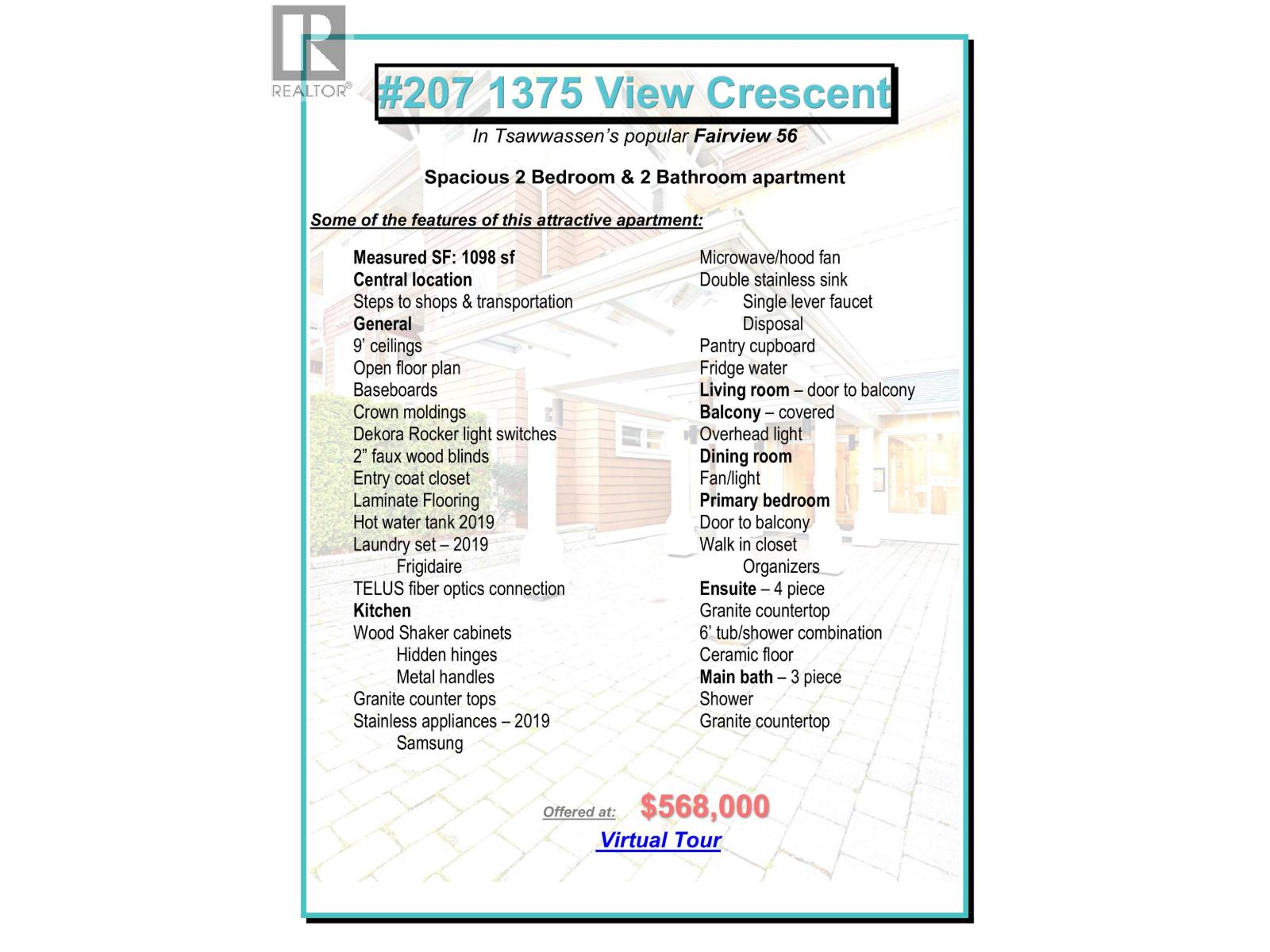 207 1375 View Crescent, Delta, British Columbia  V4L 0A3 - Photo 33 - R3090113