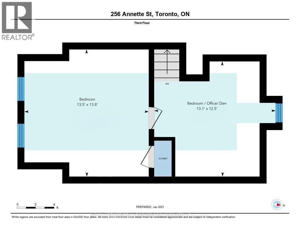 Upper - 256 Annette Street, Toronto, Ontario  M6P 1R1 - Photo 4 - W12791518