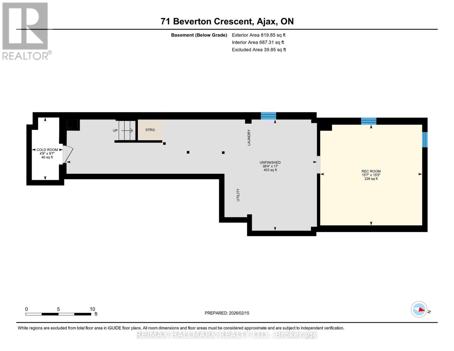 71 Beverton Crescent, Ajax, Ontario  L1T 4R8 - Photo 46 - E12791974