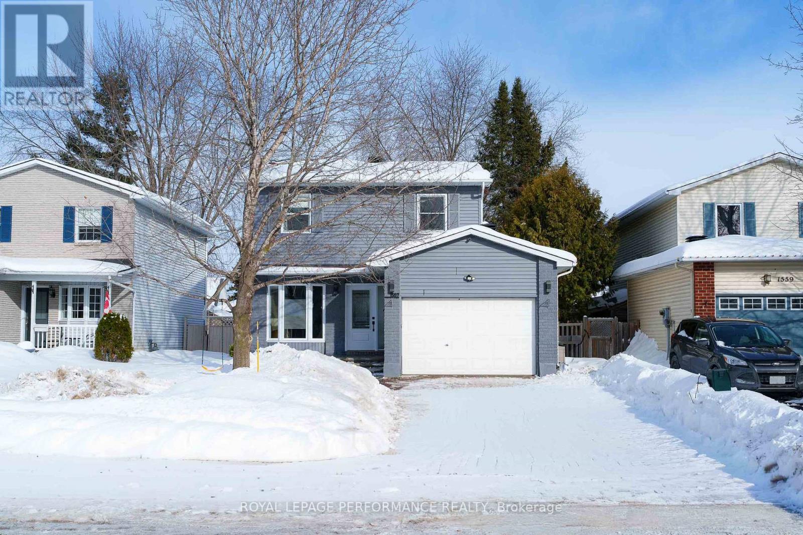 Welcome to this beautifully maintained 3-bedroom single-family home nestled on a quiet cul-de-sac, offering exceptional privacy and a rare 137-ft extra-deep lot-perfect for families, entertaining, and outdoor enjoyment. Ideally located within walking distance to schools, parks, and grocery shopping, this home combines convenience with a peaceful neighbourhood setting.The main level features stunning hardwood flooring and a bright, mid-level living room highlighted by large windows and a cozy wood-burning fireplace. The updated kitchen showcases timeless white cabinetry with custom organizers, quartz countertops, and a stylish backsplash, flowing seamlessly into the dining area.Upstairs, the spacious primary bedroom includes a large closet and convenient 2-piece ensuite. The full bathroom offers both a separate shower and a luxurious soaker tub, creating a perfect space to unwind.The fully finished basement adds excellent versatility and living space, featuring a comfortable recreation room, functional den, and an additional bedroom, making it ideal for guests, a home office, gym, or multigenerational living.Step outside through patio doors to enjoy the fully fenced backyard oasis featuring a newly built deck (2025),  and mature trees providing outstanding privacy-perfect for summer entertaining and family fun.This home offers numerous updates and is truly move-in ready, including:        Roof (2020)        Most windows replaced (2020 & 2025)        Furnace (2022)        Interlock front porch (2023)        New front door (2025)Additional highlights include an oversized garage and ample driveway parking.A fantastic opportunity to own a well-updated home on a premium lot in a highly desirable family-friendly location. Open House Feb 21st 2pm-4pm. (id:48254)