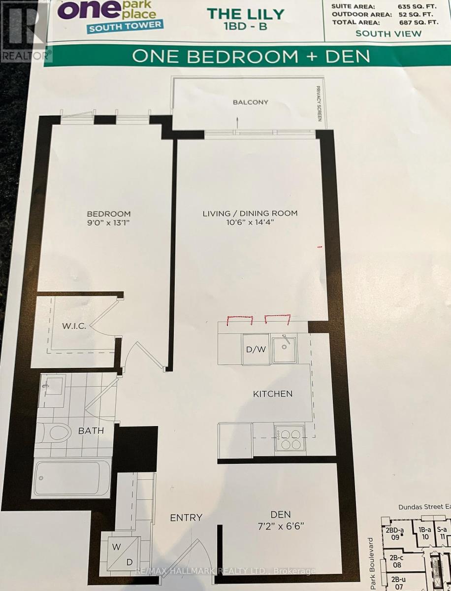 2203 - 55 Regent Park Boulevard, Toronto (Regent Park), Ontario  M5A 0C2 - Photo 3 - C12793488