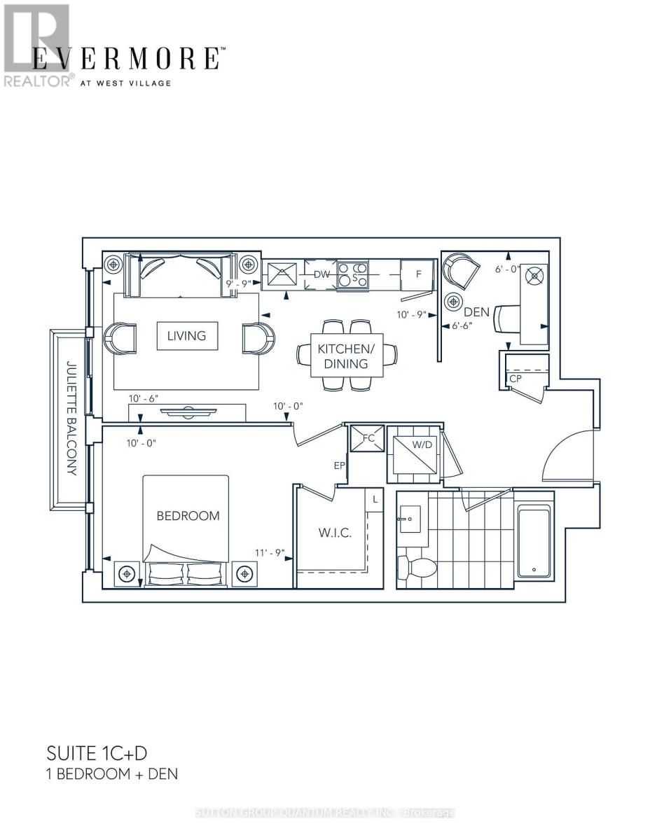 1603 - 10 Eva Road, Toronto, Ontario  M9C 0B3 - Photo 14 - W12793660