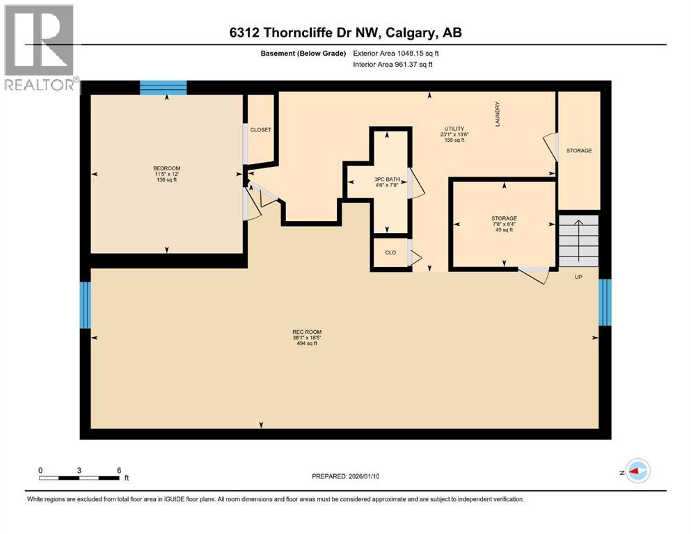 6312 Thorncliffe Drive Nw, Calgary, Alberta  T2K 3A7 - Photo 31 - A2278293
