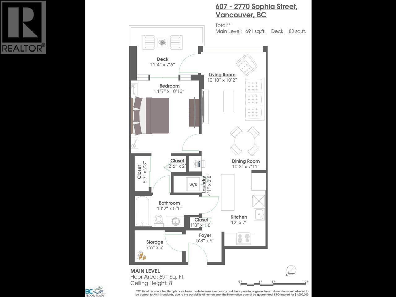607 2770 Sophia Street, Vancouver, British Columbia  V5T 0A4 - Photo 23 - R3090353