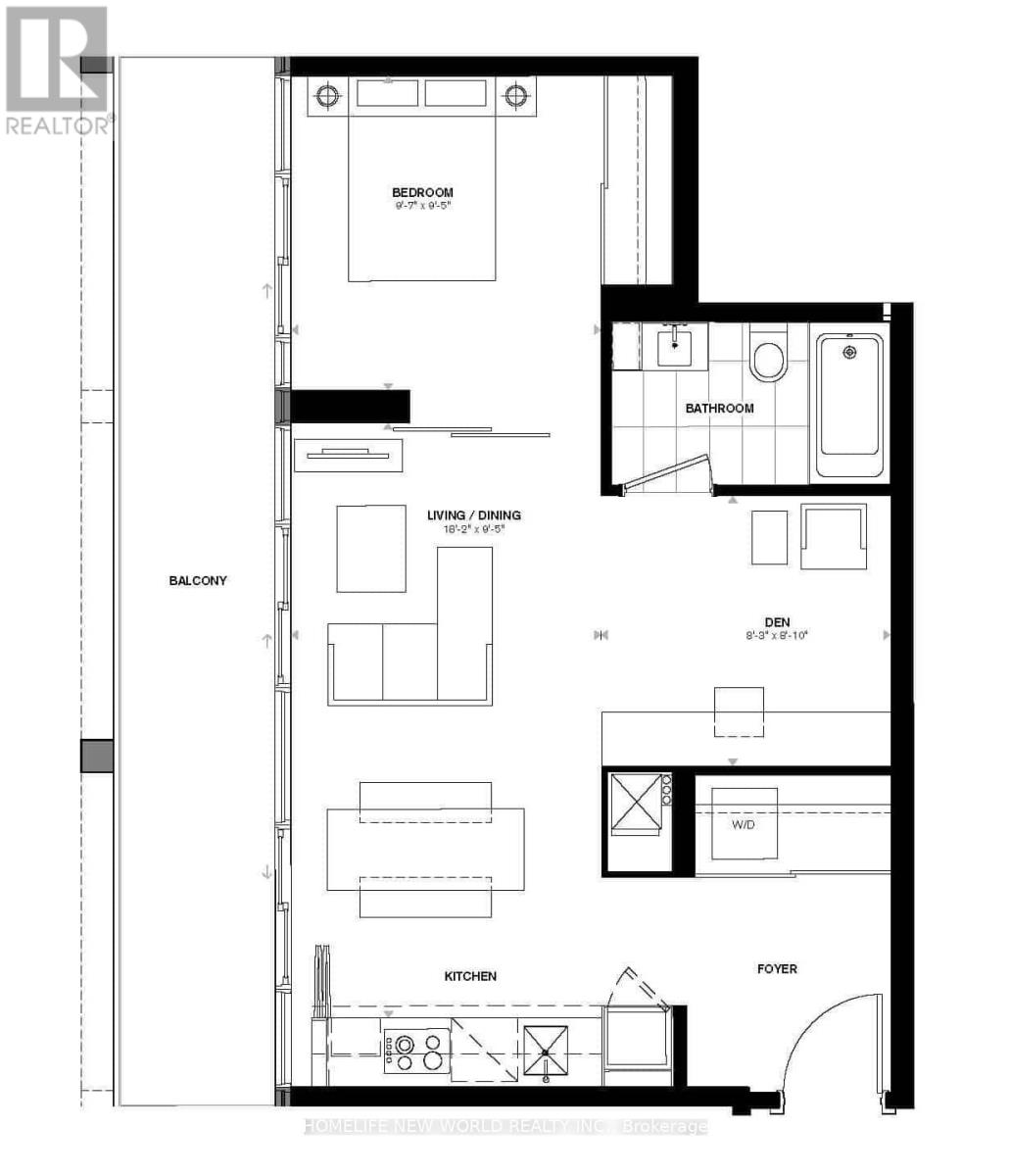 1213 - 125 Peter Street, Toronto, Ontario  M5V 2G9 - Photo 11 - C12794836