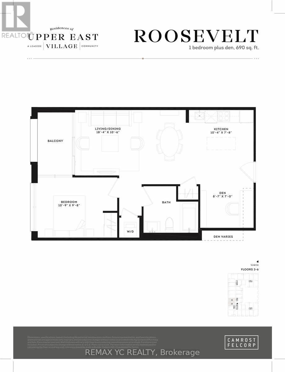 615 - 33 Frederick Todd Way, Toronto, Ontario  M4G 0C9 - Photo 19 - C12795878