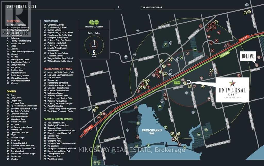 1004 - 1480 Bayly Street, Pickering (Bay Ridges), Ontario  L1W 0C2 - Photo 21 - E12796004