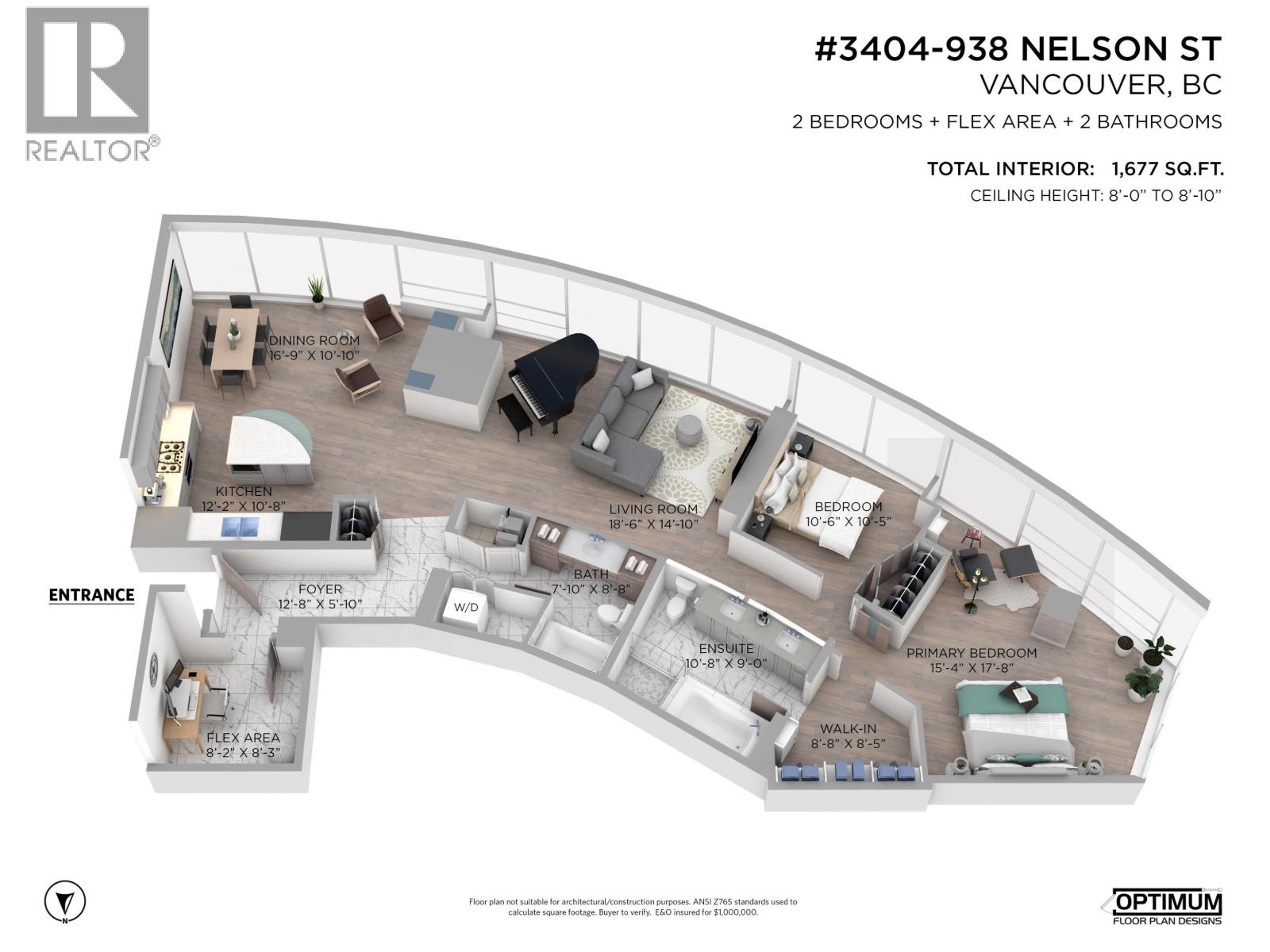 3404 938 Nelson Street, Vancouver, British Columbia  V6Z 3A7 - Photo 22 - R3090864