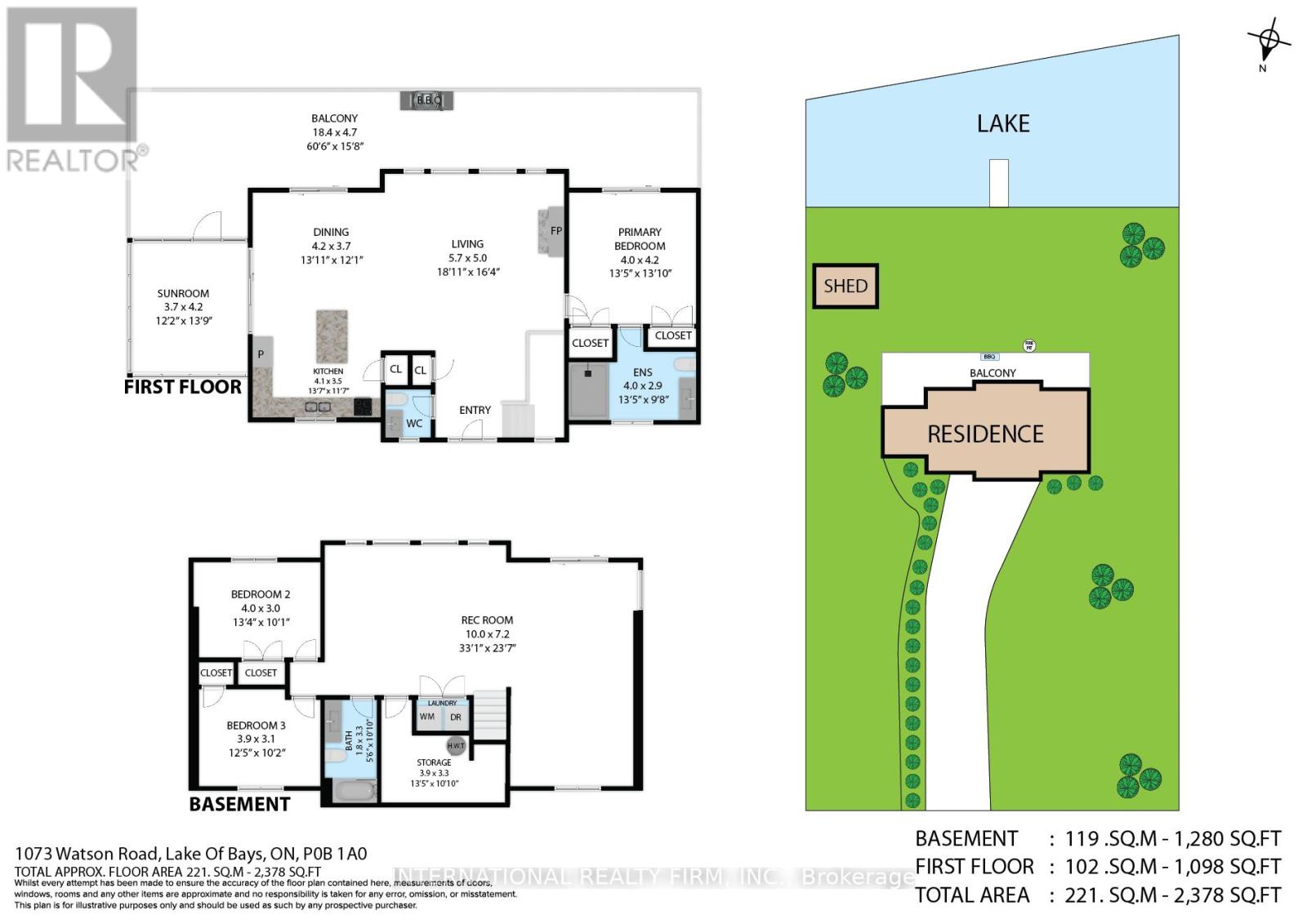 1073 Watson Road, Lake Of Bays (Ridout), Ontario  P0B 0A3 - Photo 35 - X12796084