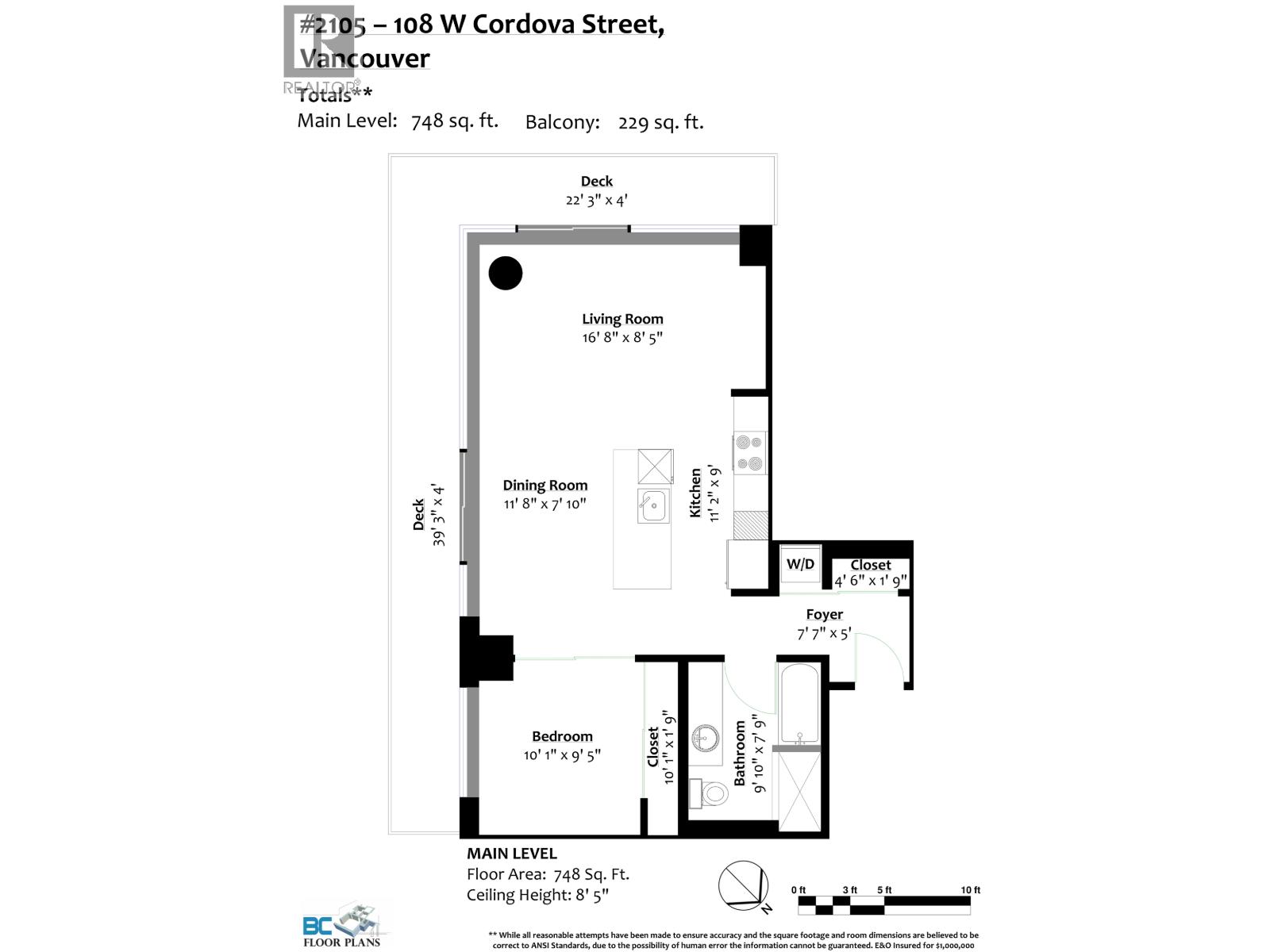 2105 108 W Cordova Street, Vancouver, British Columbia  V6B 0G5 - Photo 24 - R3090640