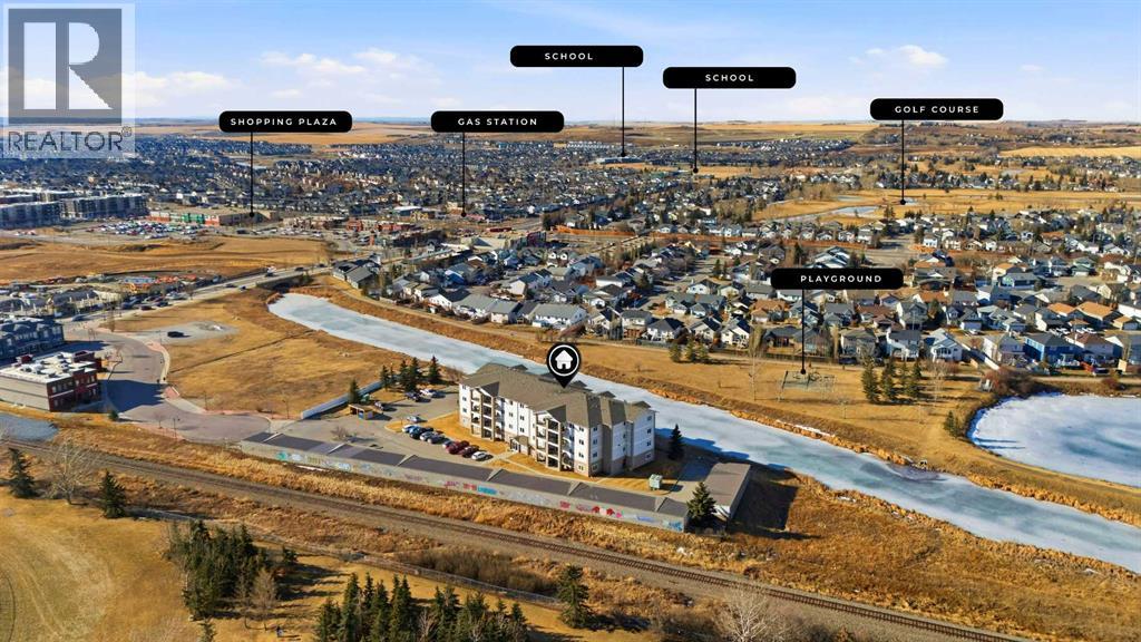 404, 300 Edwards Way Nw, Airdrie, Alberta  T4B 3B4 - Photo 43 - A2286880