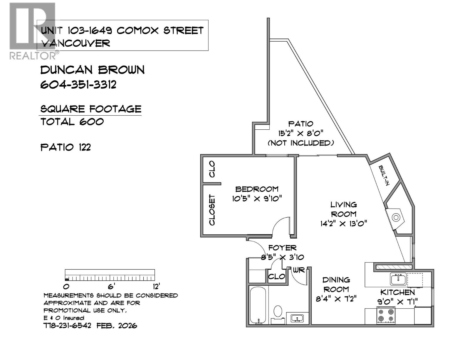 103 1649 Comox Street, Vancouver, British Columbia  V6G 1P4 - Photo 19 - R3091020