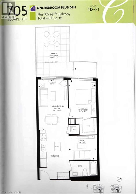 85 W Duke Street W Unit# 1005, Kitchener, Ontario  N2H 0B7 - Photo 10 - 40806016