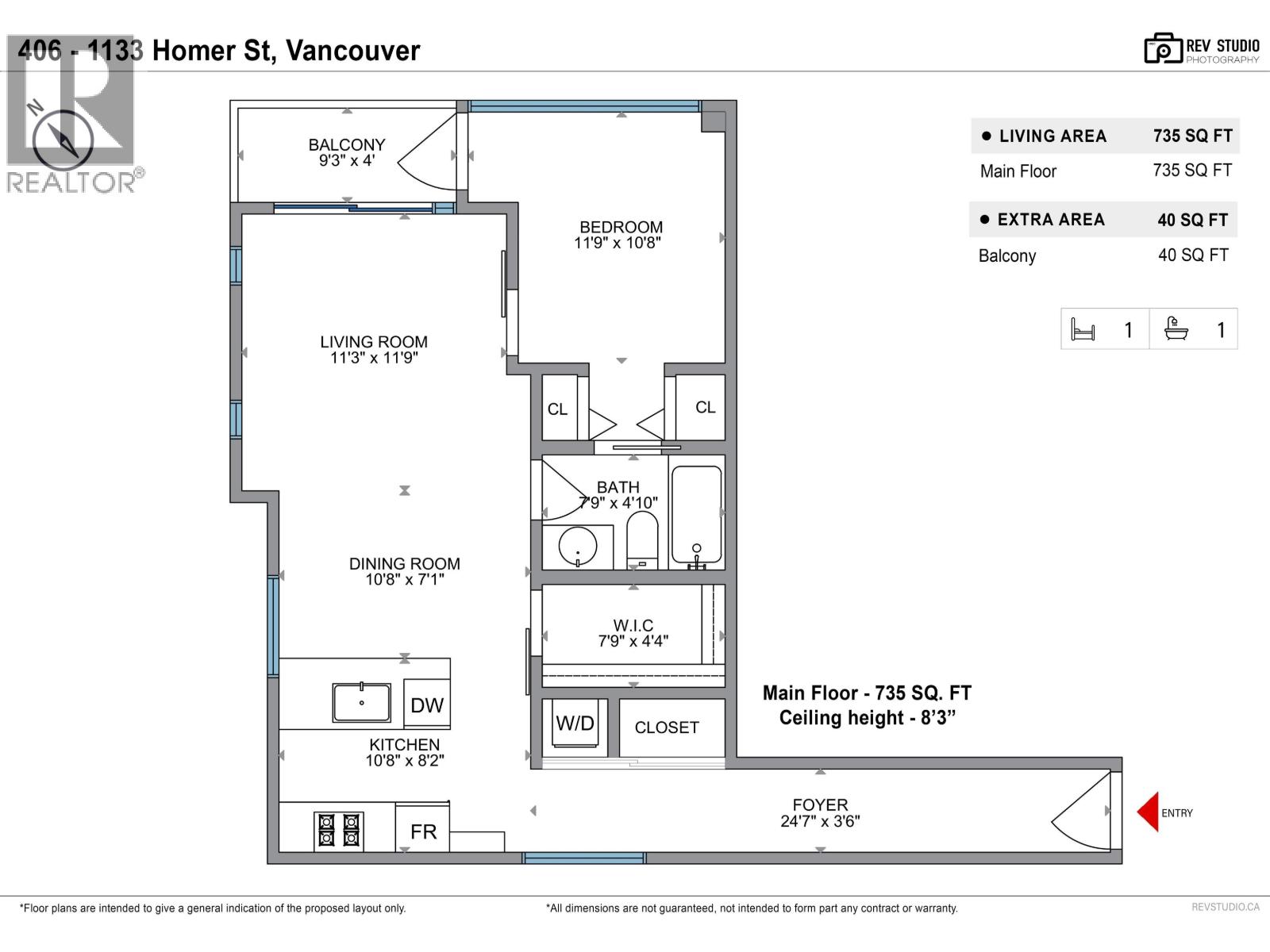 406 1133 Homer Street, Vancouver, British Columbia  V6B 0B1 - Photo 13 - R3090772