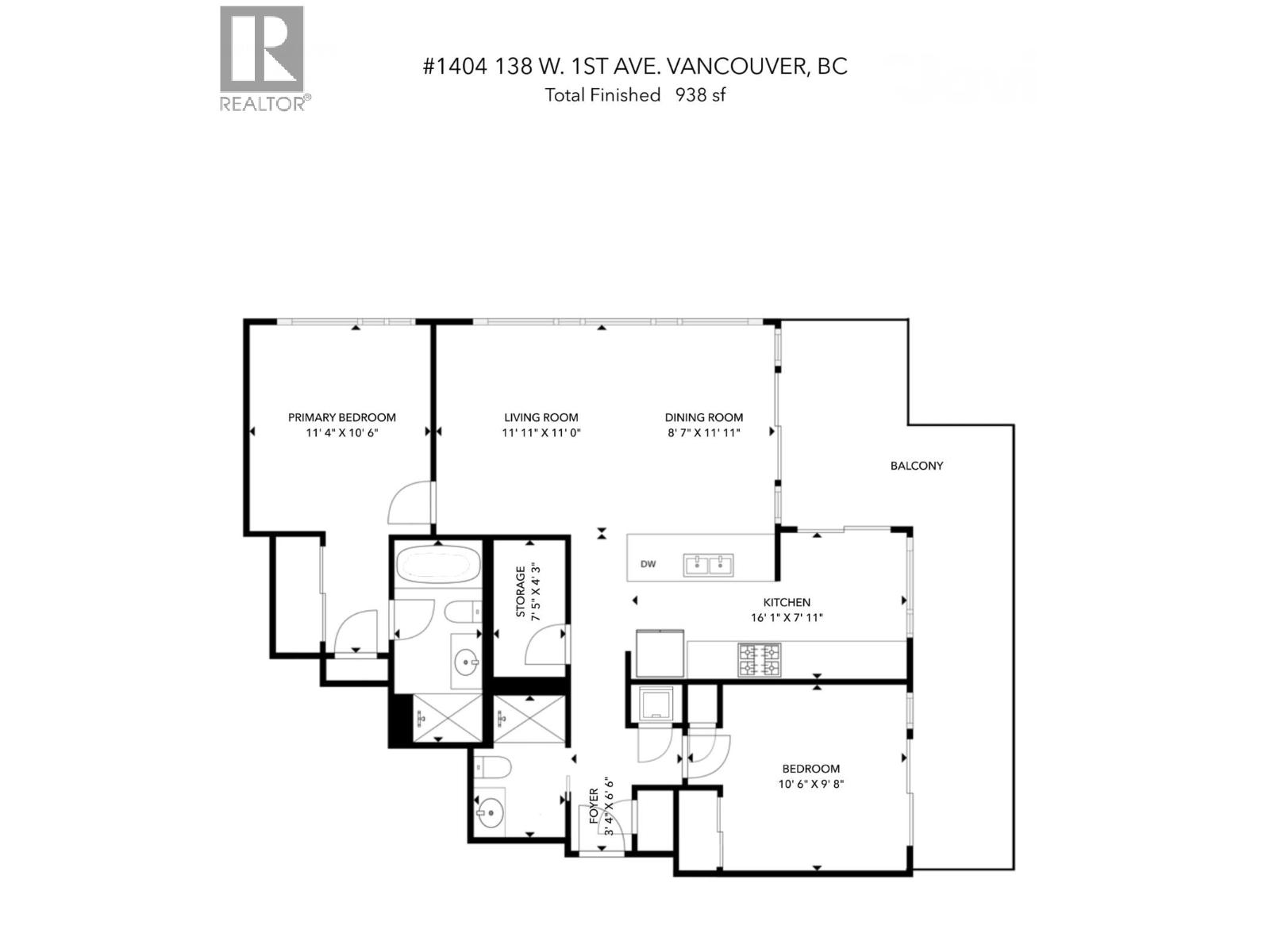 1404 138 W 1st Avenue, Vancouver, British Columbia  V5Y 0H5 - Photo 24 - R3089763