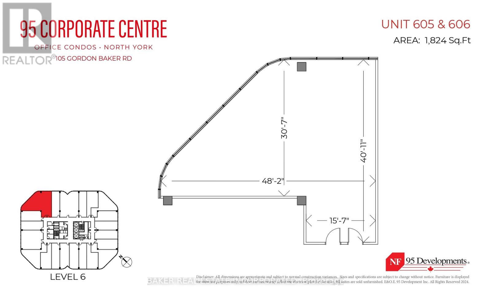 605/606 - 105 Gordon Baker Road, Toronto, Ontario  M2H 3P8 - Photo 12 - C12800084