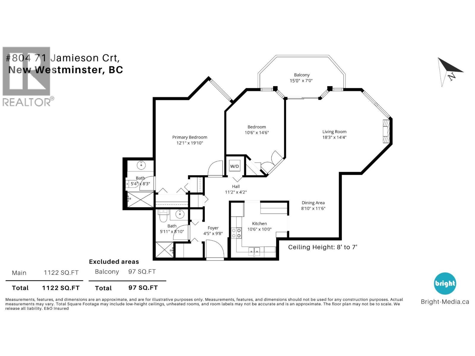 804 71 Jamieson Court, New Westminster, British Columbia  V3L 5R4 - Photo 40 - R3091479