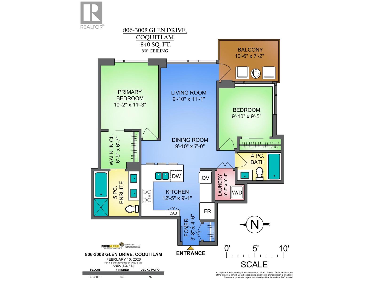 806 3008 Glen Drive, Coquitlam, British Columbia  V3B 0J5 - Photo 32 - R3091104