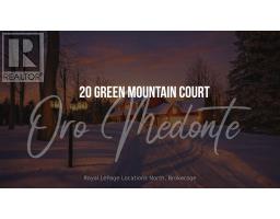 20 GREEN MOUNTAIN COURT, oro-medonte, Ontario